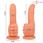 INTENSE – BENDER STIMOLATORE PUNTO G FLESSIBILE MANO 11,3 CM