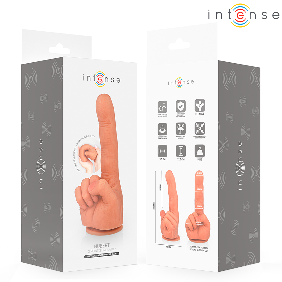 Intense Hubert – G-Punkt-Stimulator in Handform, 14,2 cm