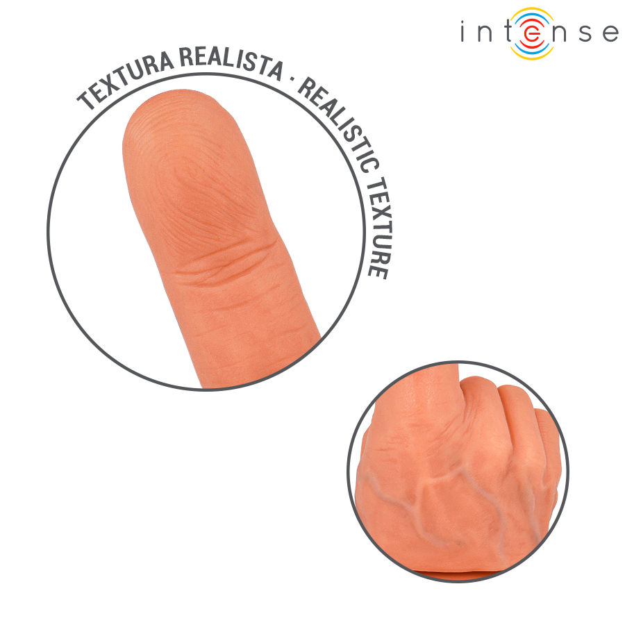 INTENSE – HUBERT STIMOLATORE PUNTO G FLESSIBILE MANO 14,2 CM