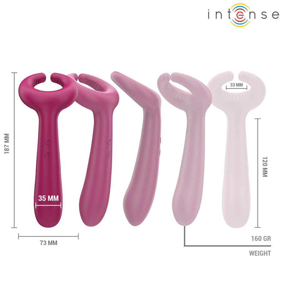 Intense Rowan – Inklusiver Paarvibrator