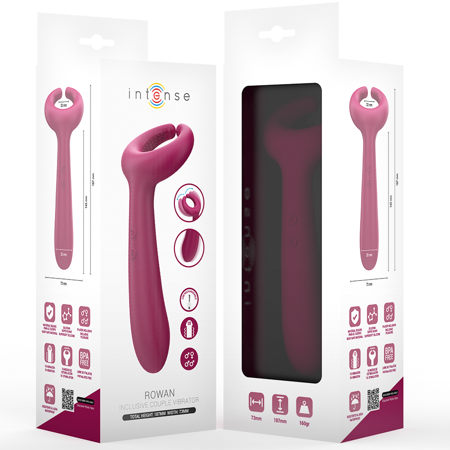 Intense Rowan – Inklusiver Paarvibrator