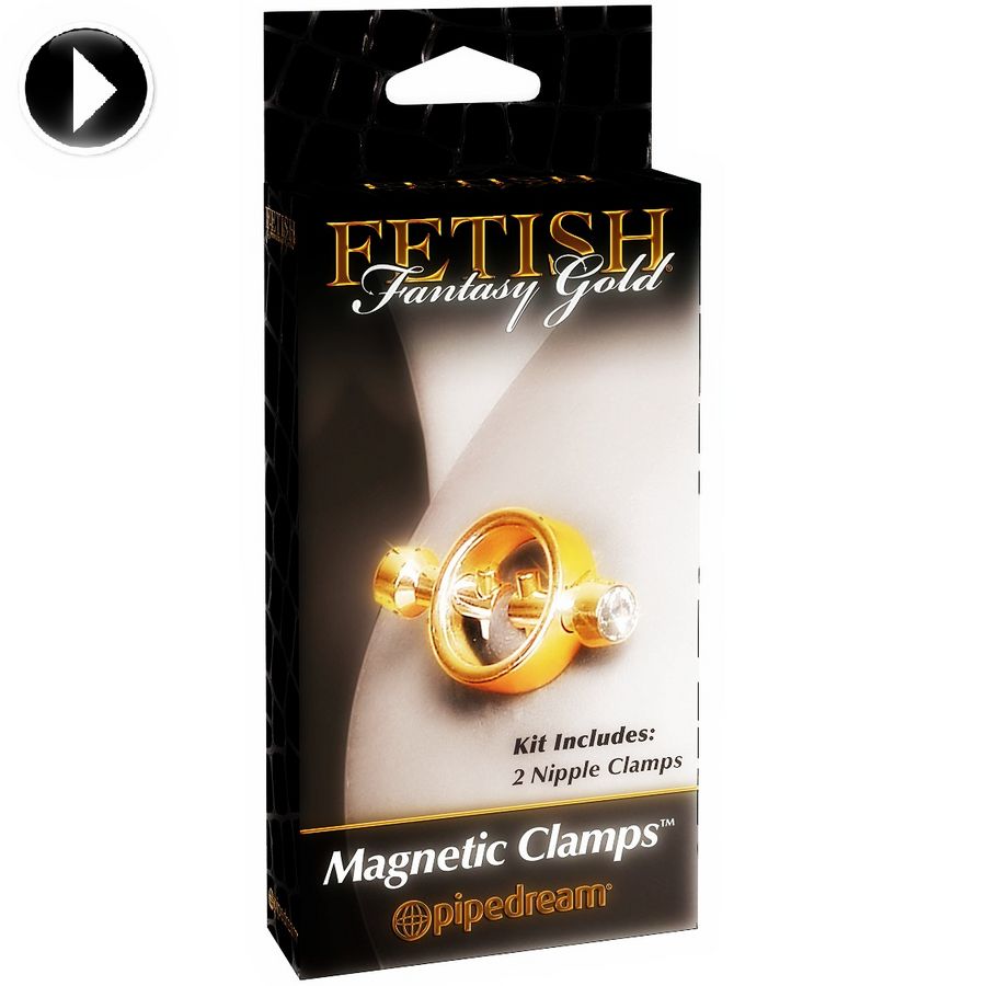 FETISH FANTASY GOLD – Magnetic nipple clamps