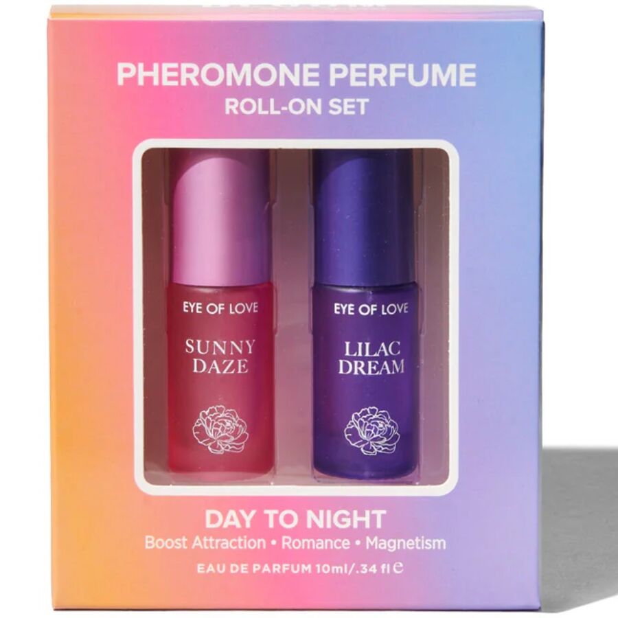 EYE OF LOVE – Bloom Day to Night Pheromon Roll-On Set 2x5ml