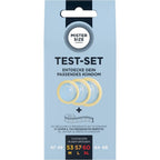 MISTER SIZE – Testset mit 3 Kondomgrössen und Massband
