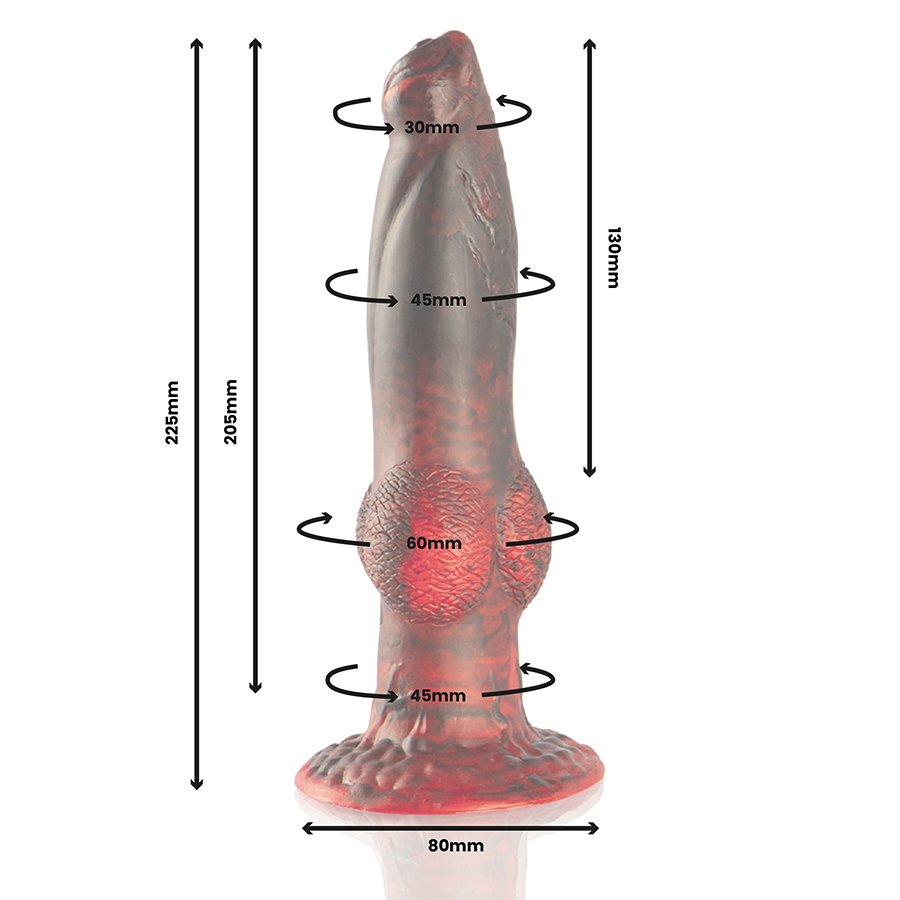 EPIC Prometheus – Vibrating dildo with remote control