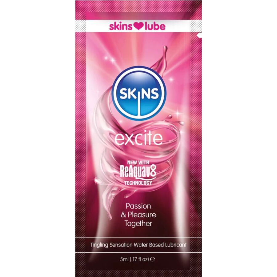 SKINS – EXCITE LUBRIFIANT À BASE D'EAU ML