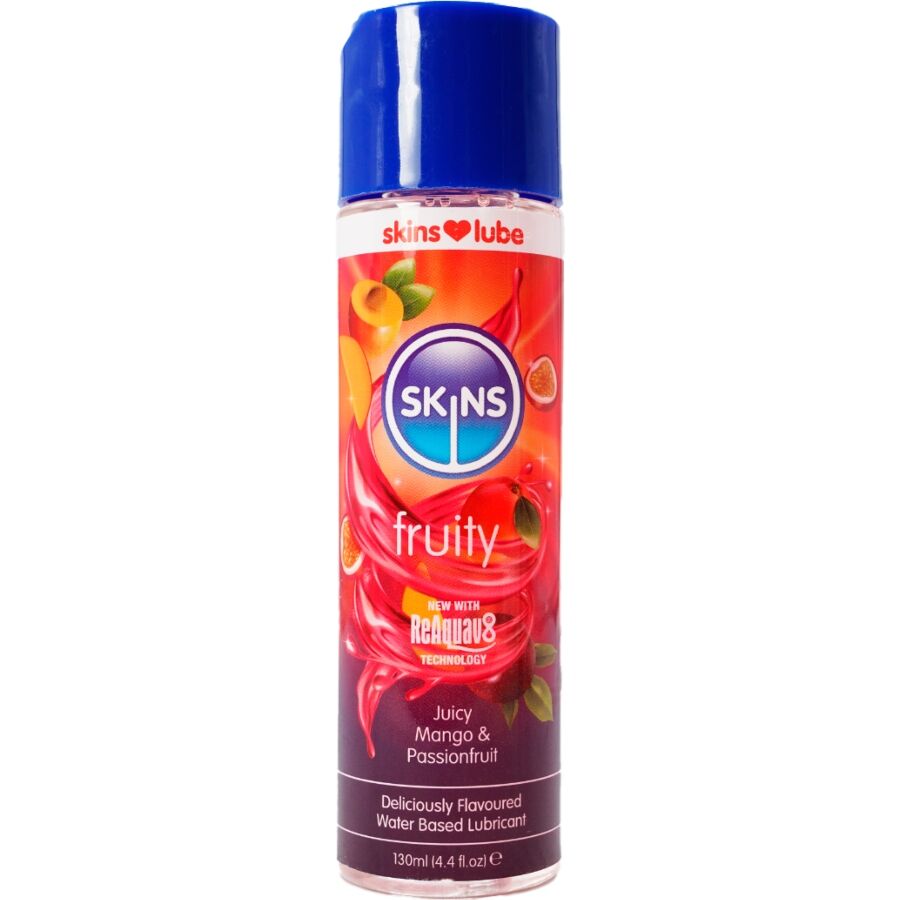 SKINS – Lubrificante aromatizzato a base d'acqua, 130 ml