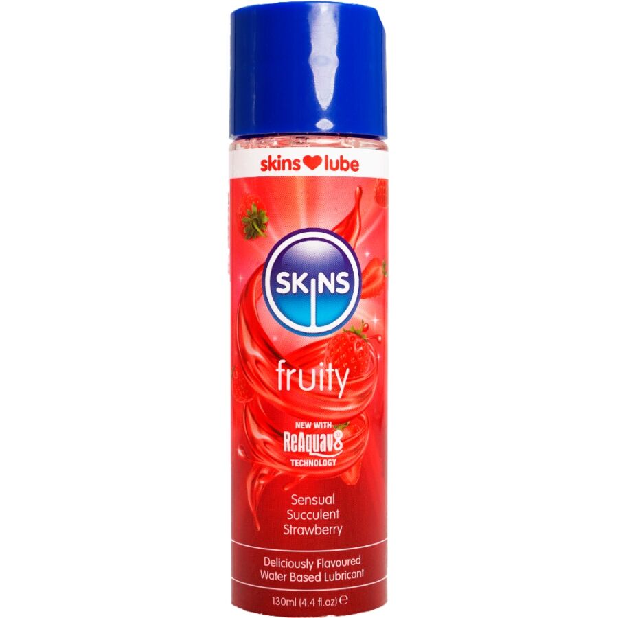 SKINS – Lubrificante aromatizzato a base d'acqua, 130 ml