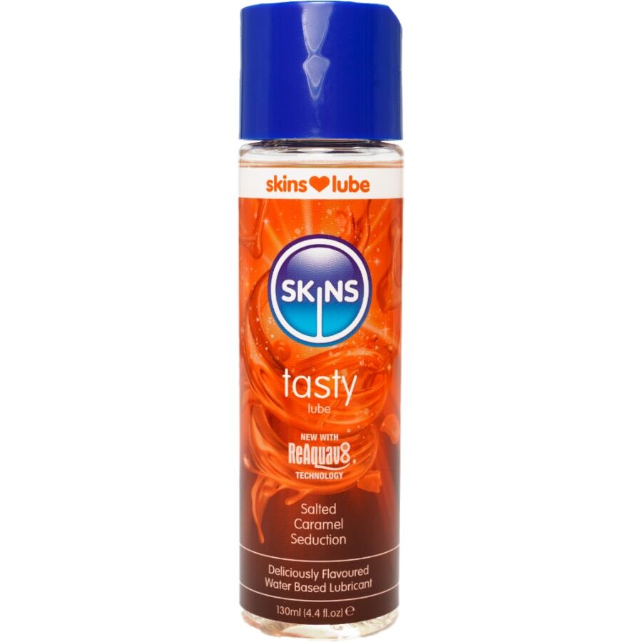 SKINS – Lubrificante aromatizzato a base d'acqua, 130 ml