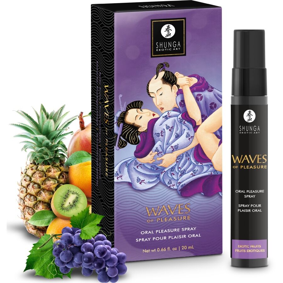 SHUNGA – WAVES PLEASURE SPRAY ORAL SEDUCTIVE 20 ML