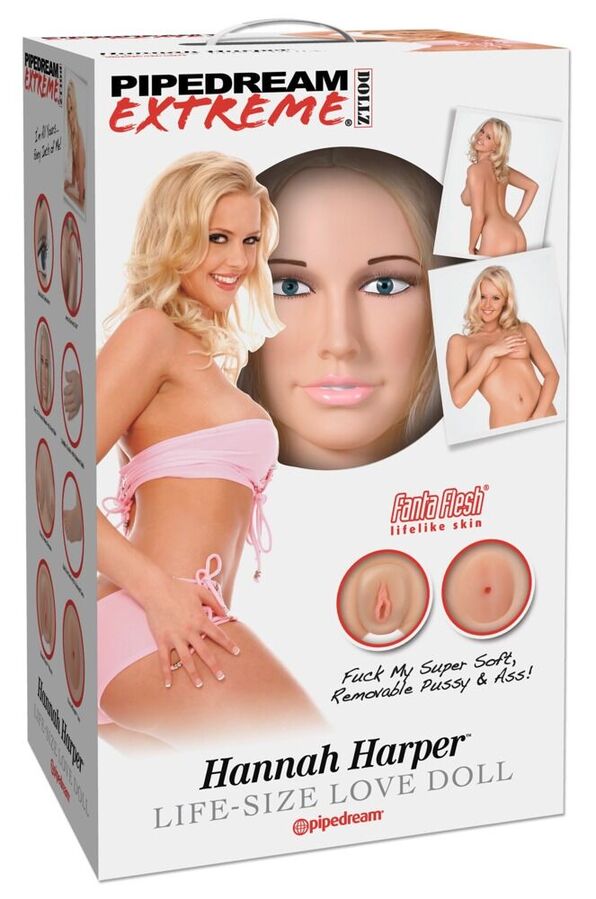 EXTREME DOLLZ Hannah Harper – Aufblasbare Liebespuppe in Lebensgrösse