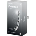 SATISFYER Cosmic Crest 2 – Doppeldildo aus Edelstahl