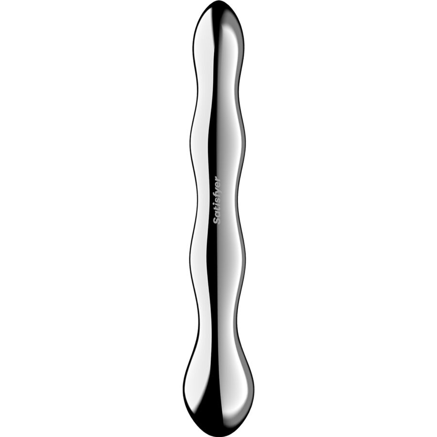 SATISFYER Cosmic Crest 2 – Doppeldildo aus Edelstahl