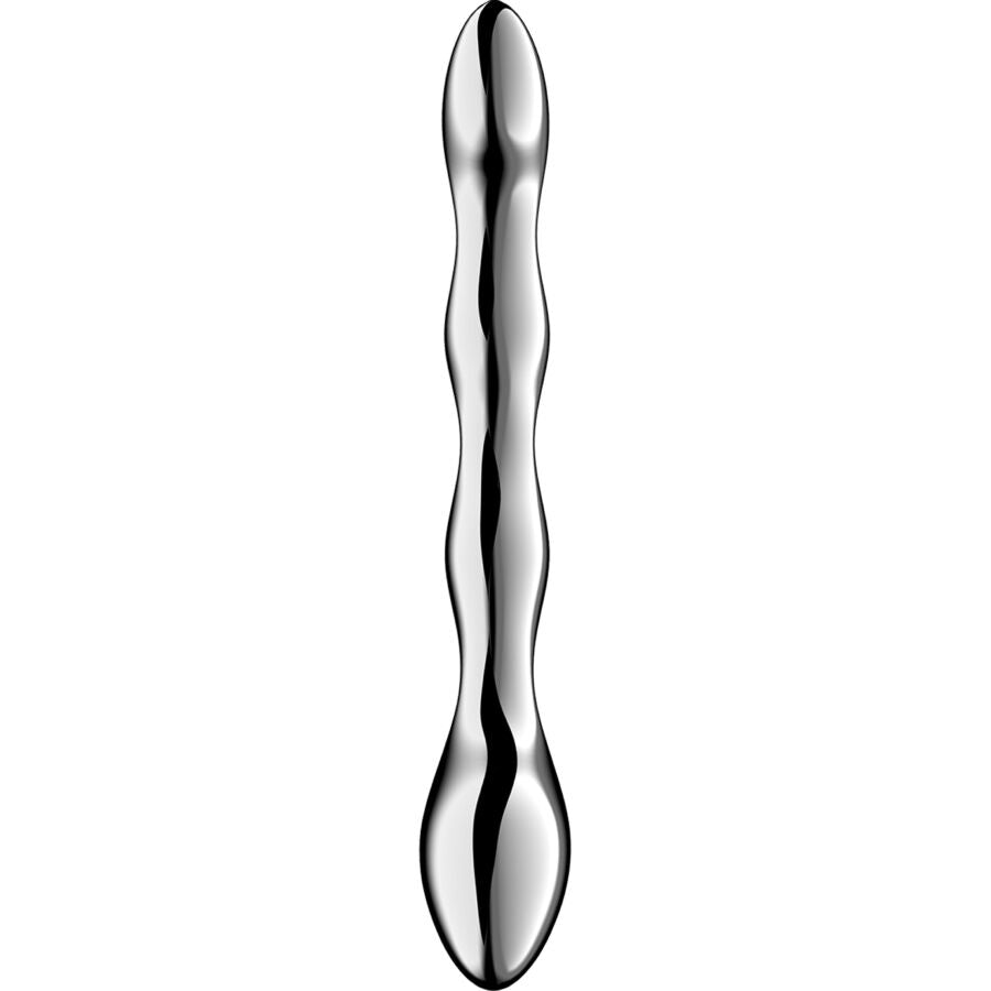 SATISFYER Cosmic Crest 2 – Doppeldildo aus Edelstahl
