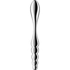 SATISFYER – STAR FORCE 1 GODEMICHET DOUBLE EN ACIER INOXYDABLE