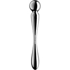 SATISFYER – STAR FORCE 2 GODEMICHET DOUBLE EN ACIER INOXYDABLE