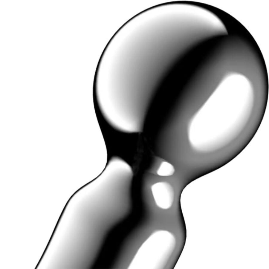 SATISFYER – STAR FORCE 2 GODEMICHET DOUBLE EN ACIER INOXYDABLE