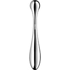 SATISFYER – STAR FORCE 4 GODEMICHET DOUBLE EN ACIER INOXYDABLE