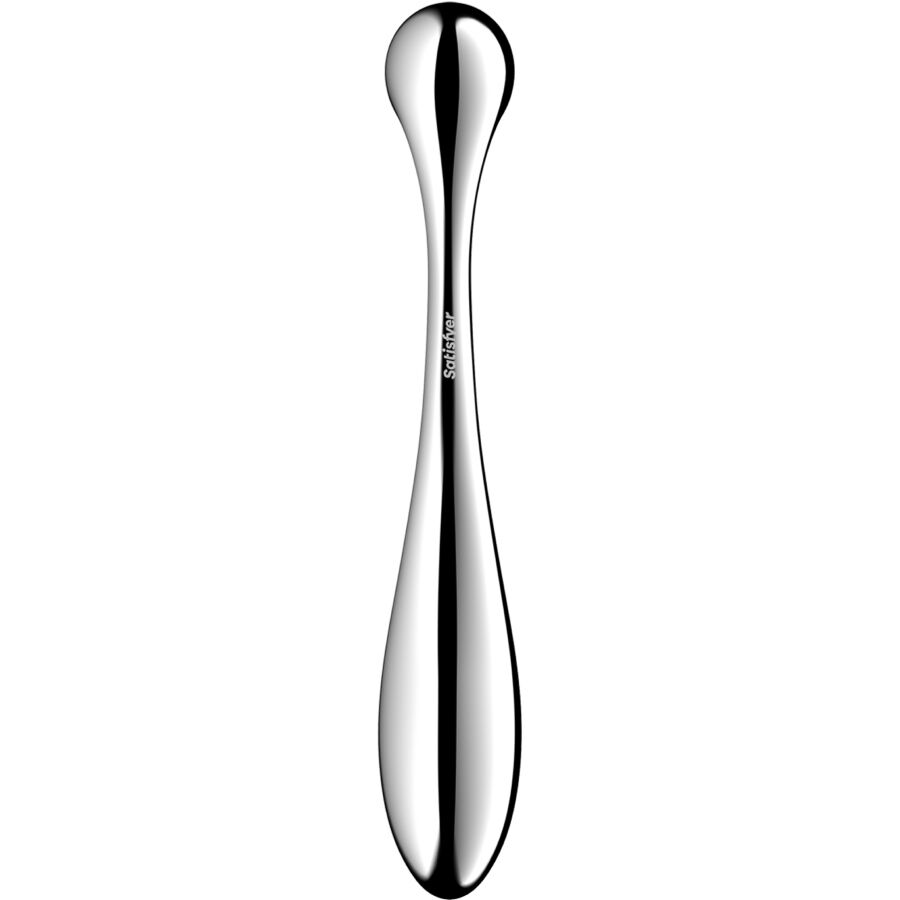 SATISFYER – STAR FORCE 4 GODEMICHET DOUBLE EN ACIER INOXYDABLE