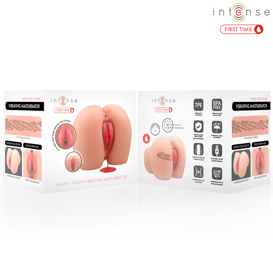 INTENSE FIRST TIME – ARIANA VIRGIN VIBRATORE MASTURBATORE CON SANGUINAMENTO