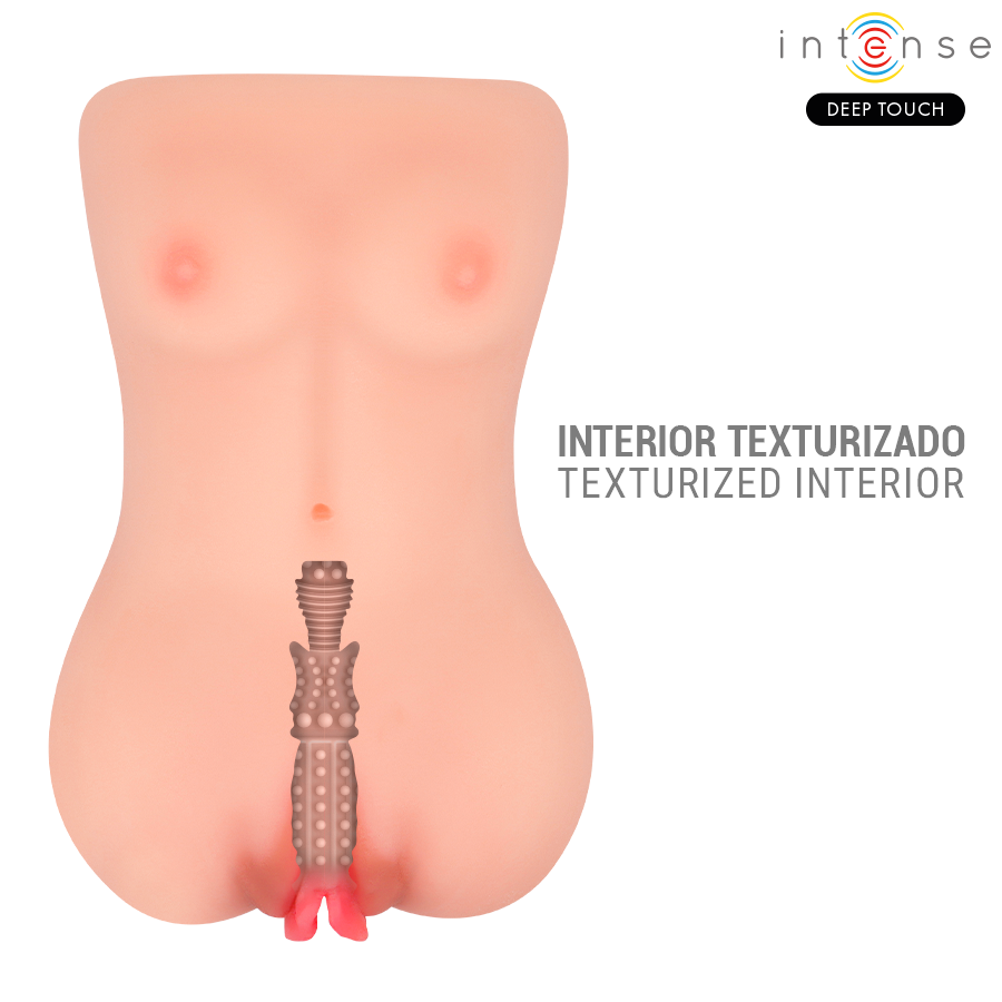 INTENSE DEEP TOUCH – CATHERINE VIBRATOR & SUCTION MASTURBATOR WITH VOICE
