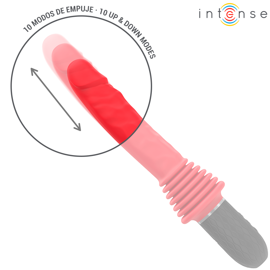 INTENSE – CYNTHIA VIBRATORE A SPINTA CON TELECOMANDO E CALORE