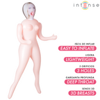Intense Dolls Ingrid – Aufblasbare Puppe mit drei Öffnungen