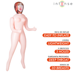 Intense Dolls Scarlett – Aufblasbare Puppe mit drei Öffnungen