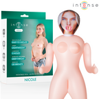 Intense Dolls Nicole – Aufblasbare Puppe mit drei Öffnungen