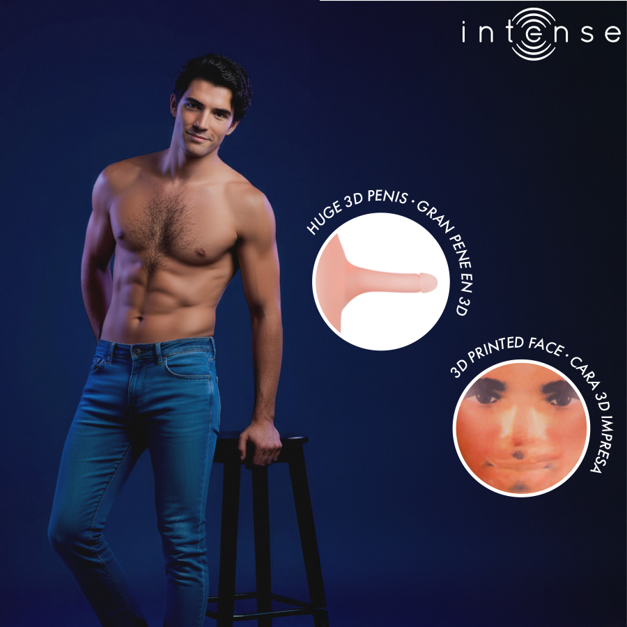 INTENSE DOLLS – ANTHONY INFLATABLE DOLL WITH 3D PENIS