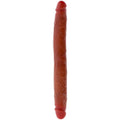 GET REAL – DOUBLE-ENDED SILICONE DILDO CARAMEL CM