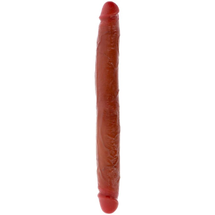 GET REAL – DOUBLE-ENDED SILICONE DILDO CARAMEL CM