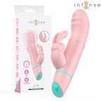 INTENSE – STIMULATEUR ALVIN RABBIT ET VIBRATEUR À ROULEMENT + OSCILLANT