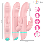 INTENSE – STIMULATEUR ALVIN RABBIT ET VIBRATEUR À ROULEMENT + OSCILLANT