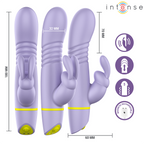 INTENSE – STIMULATEUR ET VIBRATEUR À POUSSÉE HELEN RABBIT