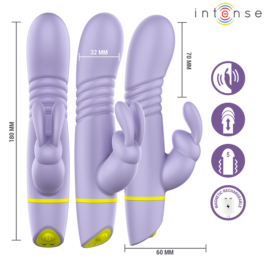 INTENSE – HELEN RABBIT STIMULATOR & THRUSTING VIBRATOR