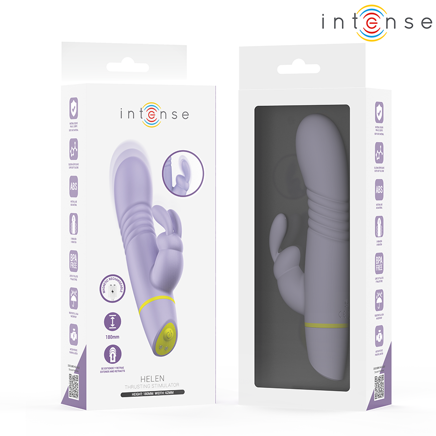 INTENSE – HELEN RABBIT STIMULATOR & THRUSTING VIBRATOR