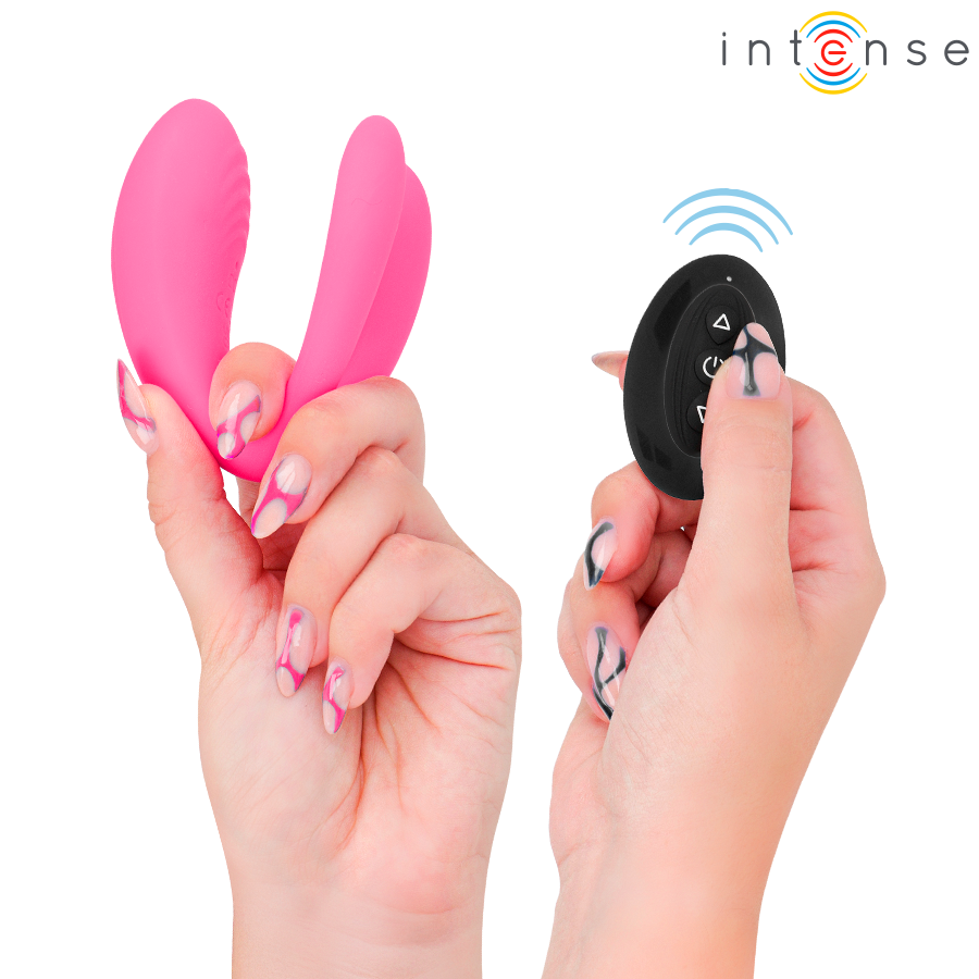 INTENSE – JULIA DOUBLE VIBRATEUR À PINCE STIMULATEUR AVEC TÉLÉCOMMANDE