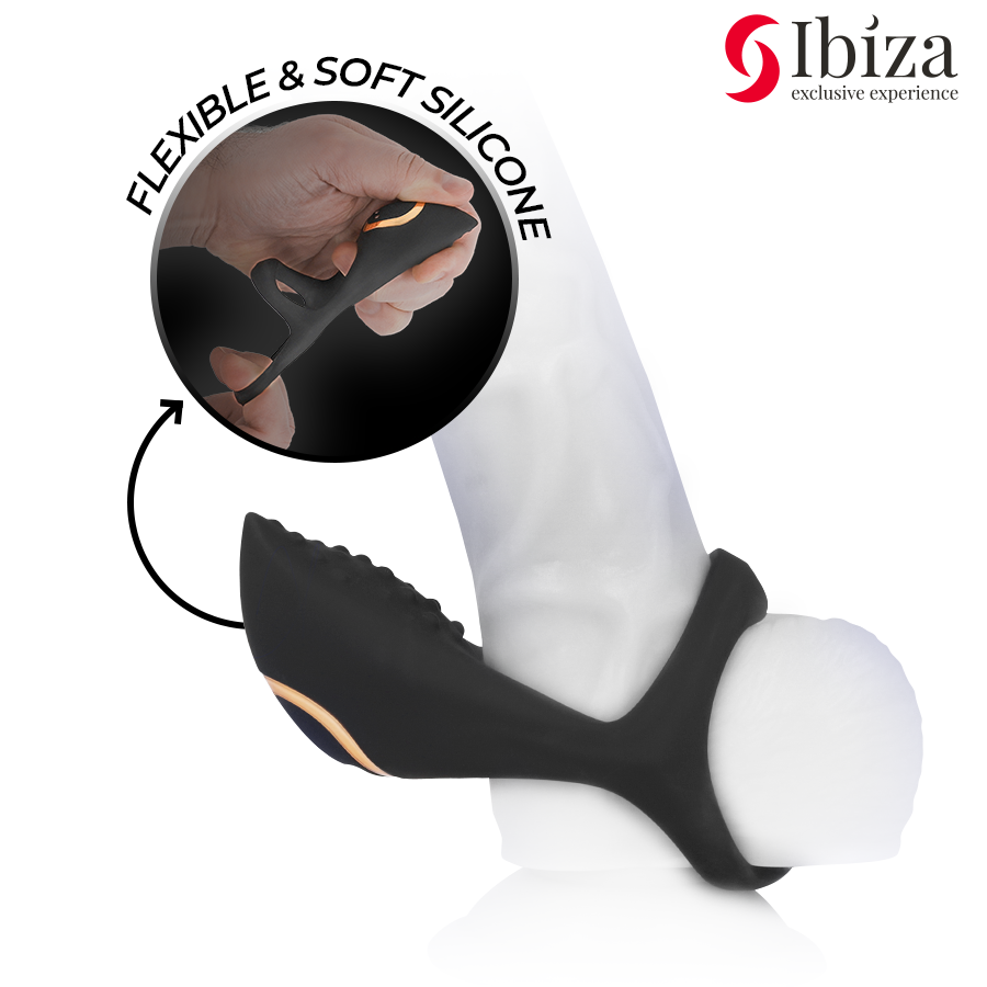 IBIZA – Anello fallico vibrante multisensoriale