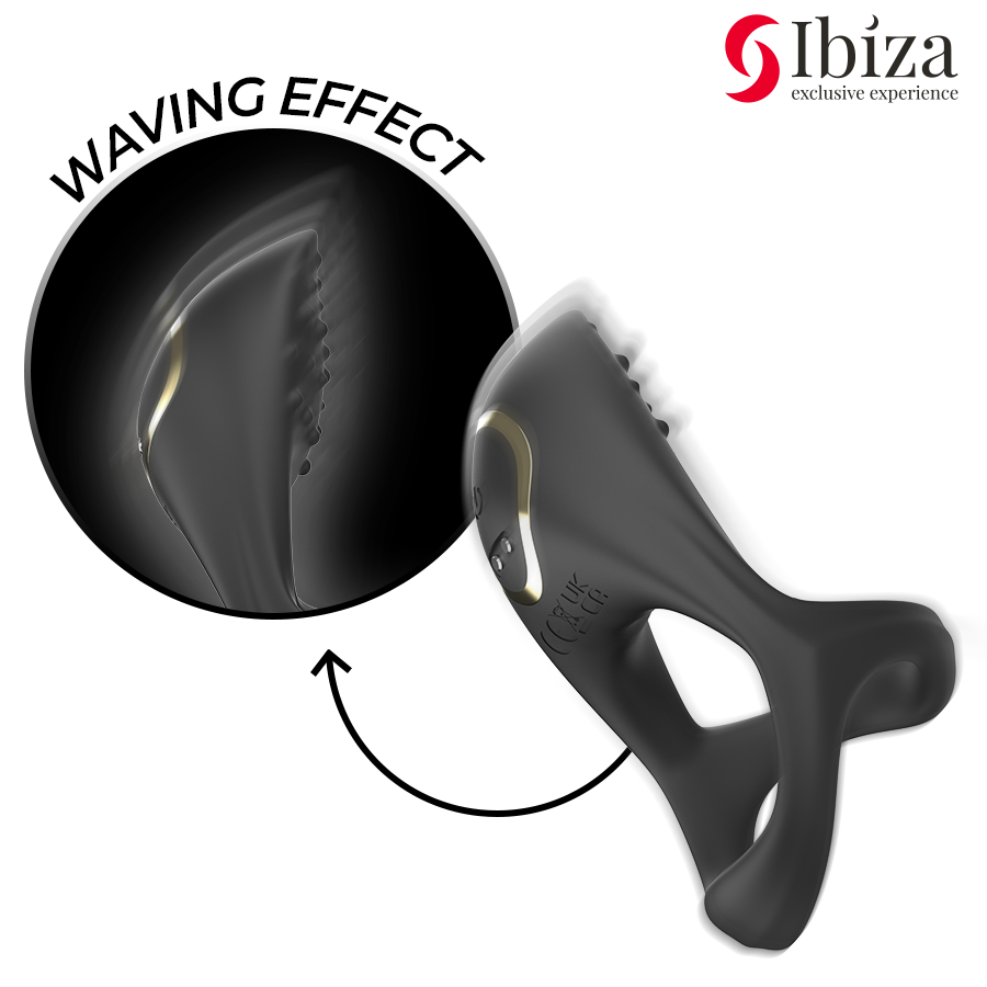 IBIZA – Anello fallico vibrante multisensoriale