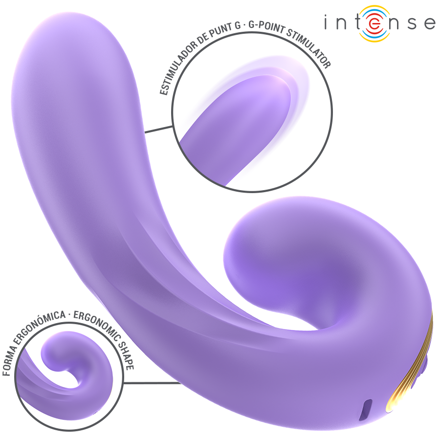 INTENSE – MERYL DOUBLE VIBRATION STIMULATEUR CLITORIEN