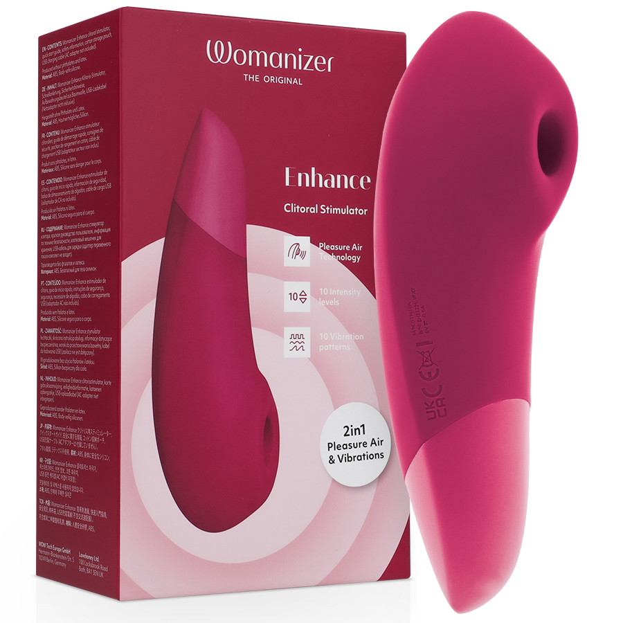 WOMANIZER Enhance – Klitorisstimulator mit Pleasure Air und Vibration