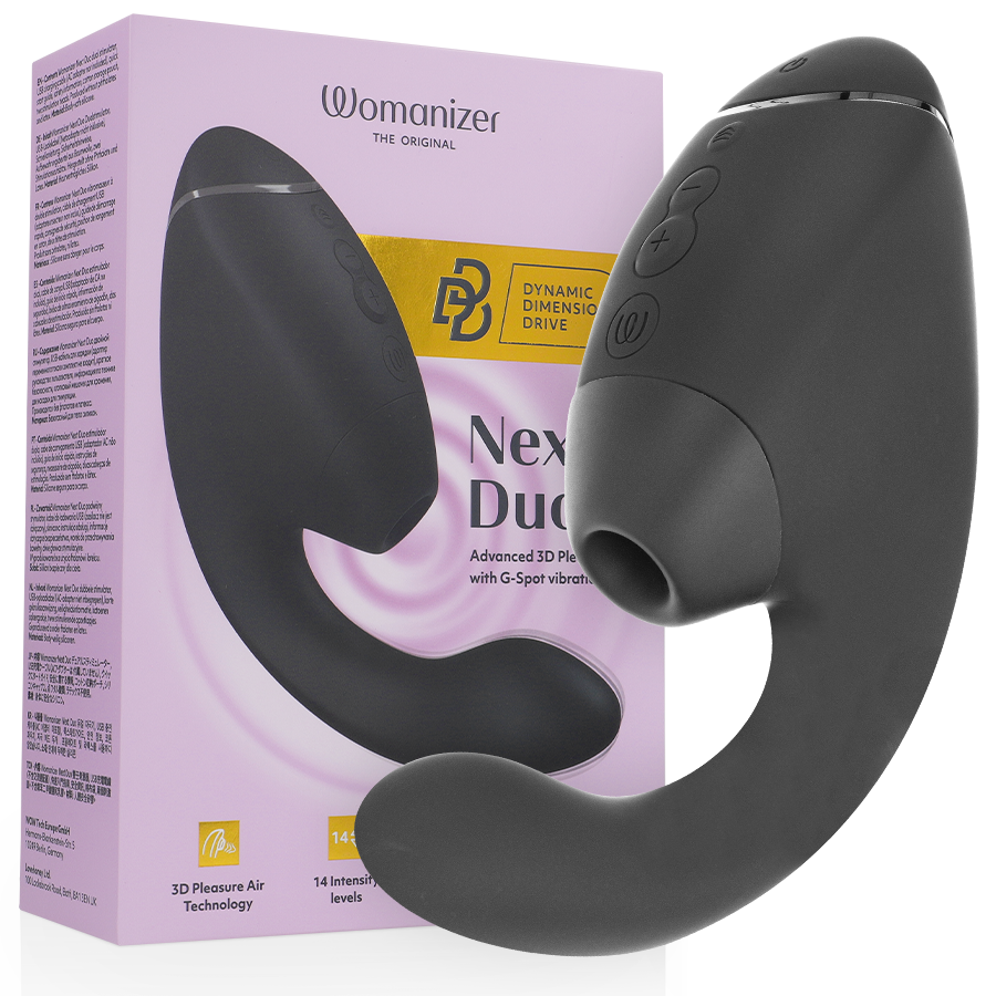WOMANIZER – DUO NEXT DUAL CLITORAL & G-SPOT STIMULATOR