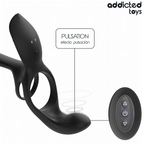 ADDICTED TOYS – Doppelter Penisring mit Klitorisstimulator