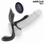 ADDICTED TOYS – Doppelter Penisring mit Klitorisstimulator