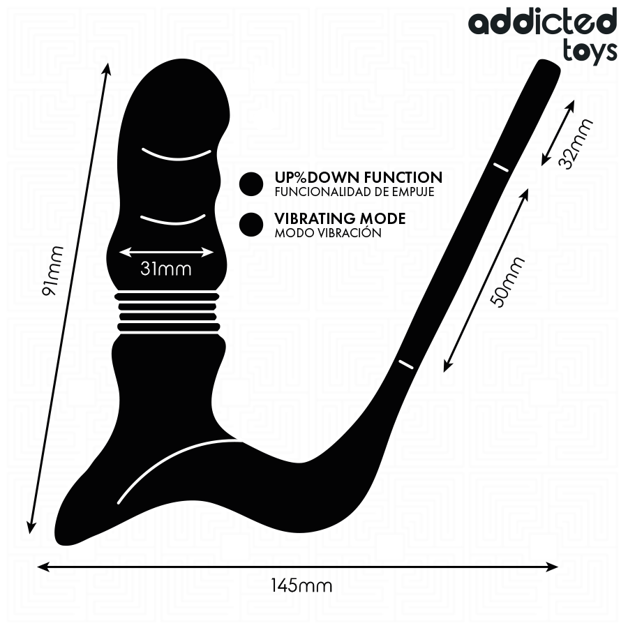 ADDICTED TOYS – UP&DOWN PROSTATIC RING