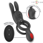 INTENSE – QUINN DOUBLE VIBRATION ANNEAU AVEC TÉLÉCOMMANDE