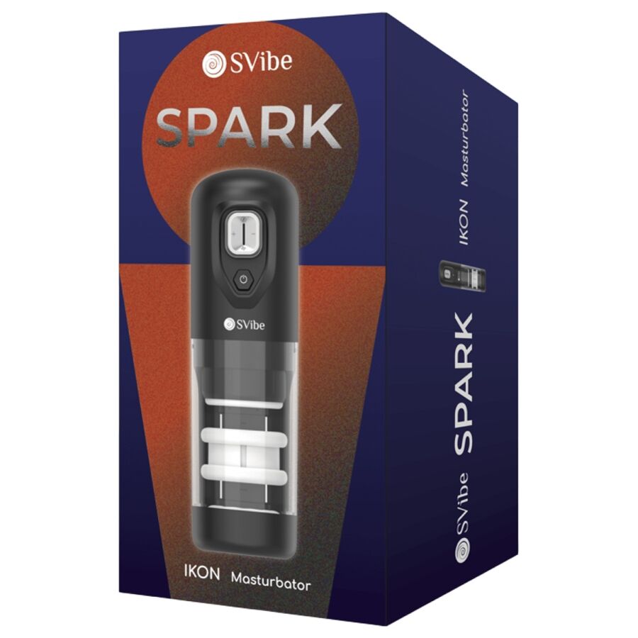 SNAIL VIBE Ikon Spark – Stoss- und Rotations-Masturbator