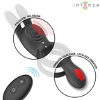 INTENSE – QUINN DOUBLE VIBRATION ANNEAU AVEC TÉLÉCOMMANDE