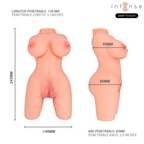 Intense Deep Touch Jesse – Torso mit Vagina- und Anus-Öffnung